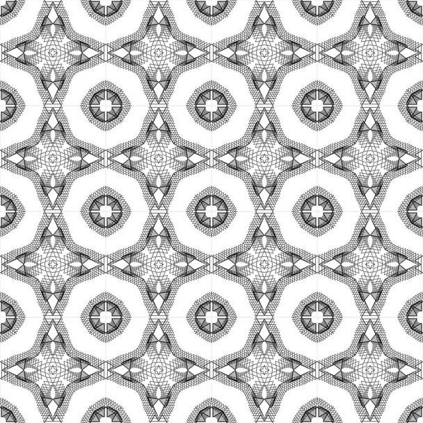 oriental light ethnic textile pattern background - Photo, Image
