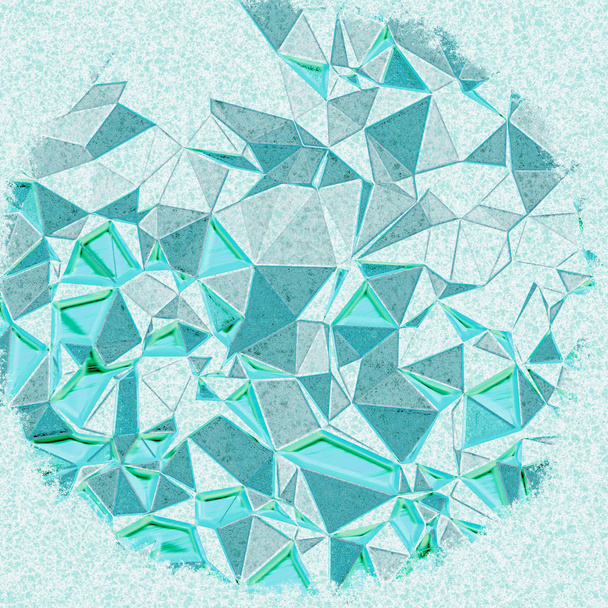 kreatywnych mozaika tło, Tapety 3d, geometryczne, kształcie, bez szwu - Zdjęcie, obraz