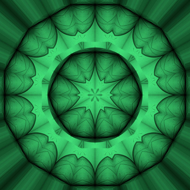 abstract modern background with fractal shapes - Φωτογραφία, εικόνα