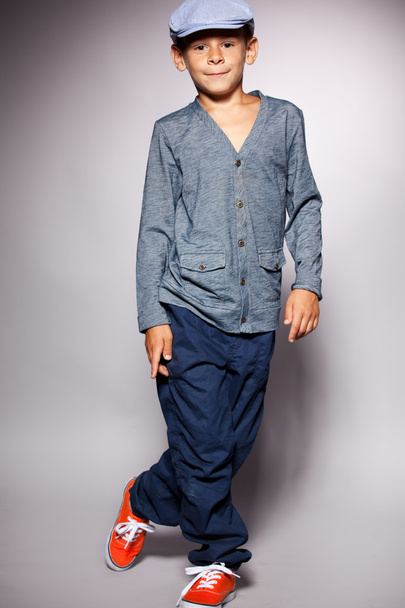 Boy fashion portrait - Fotó, kép