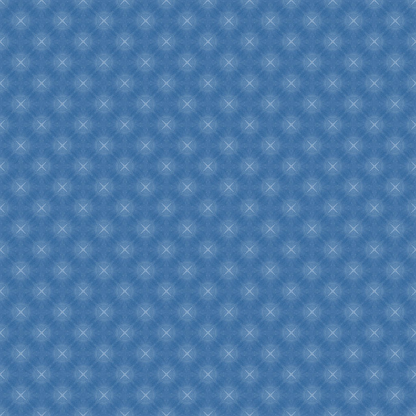 μπλε επαναλαμβανόμενα σχήματα χωρίς ραφή πρότυπο - Φωτογραφία, εικόνα