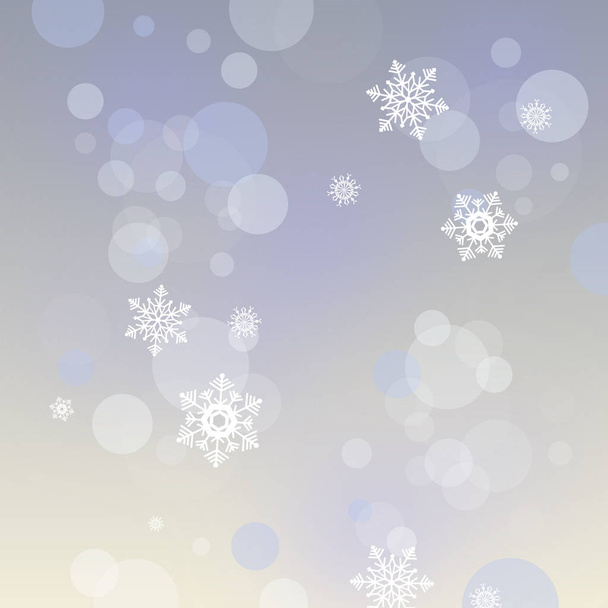 Christmas background with snowflakes - Fotografie, Obrázek
