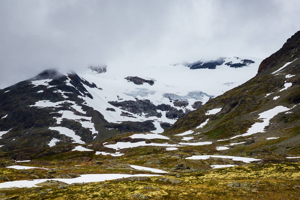 beautiful landscape of national park Jotunheimen, Norway - Foto, afbeelding