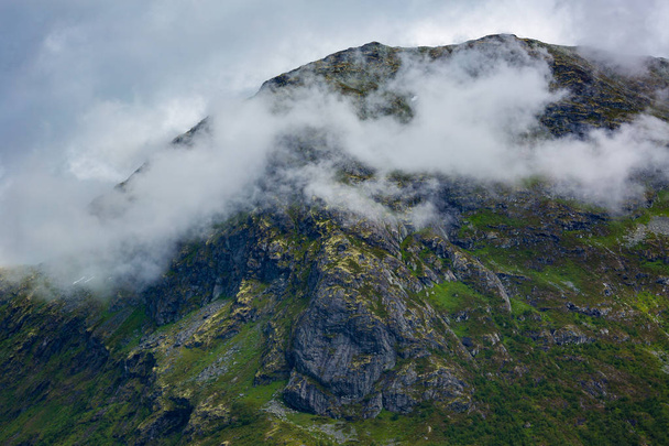 beautiful landscape of Norwegian national park Jotunheimen - Фото, изображение