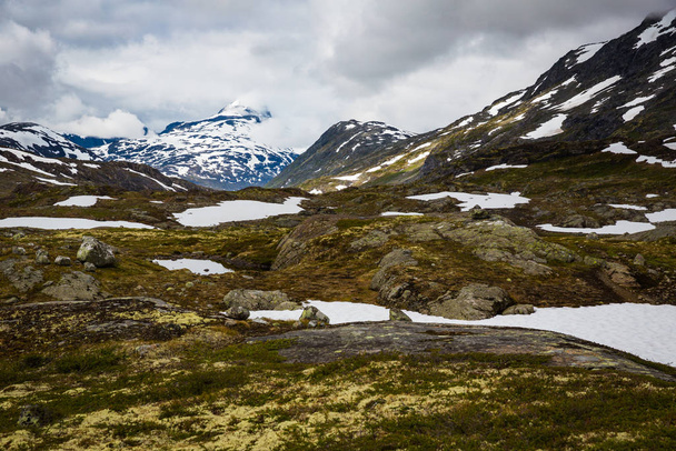 beautiful landscape of national park Jotunheimen, Norway - Foto, imagen