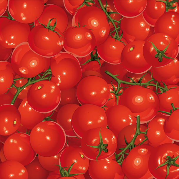 background of tomatoes - Vektori, kuva