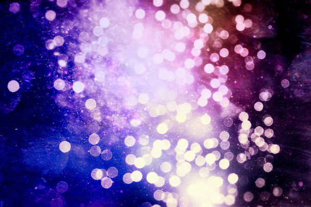Abstrakti juhlatausta. Glitter vintage valot tausta valot defocused. Joulu ja uudenvuoden juhla bokeh tausta copyspace. - Valokuva, kuva