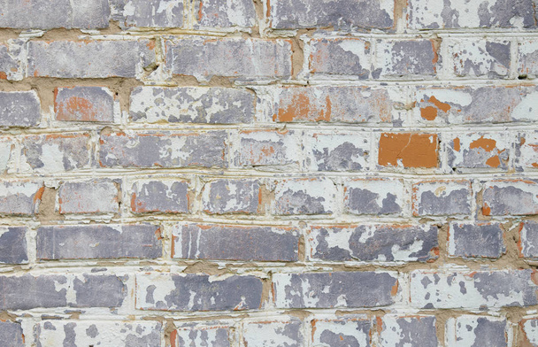 stará bílá cihlová zeď textura pro pozadí - Fotografie, Obrázek