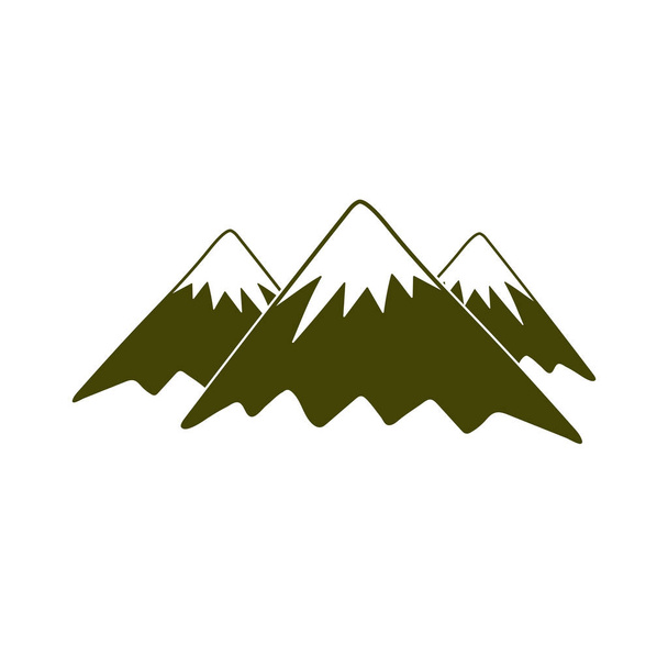 Икона горы. Векторная концепция иллюстрации для desig
 - Вектор,изображение