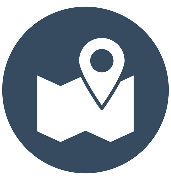 Gps Isolated Vector Icon that can be easily modified or edited - Vector, Image