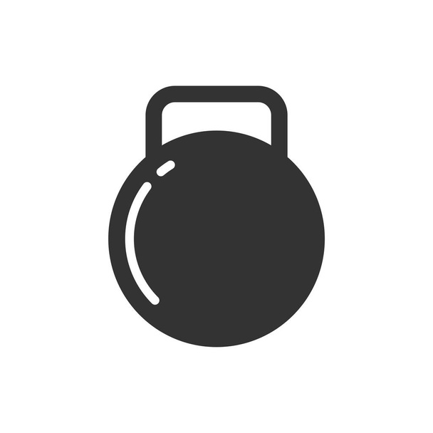 Μπαρμπούνι, πρότυπο λογότυπο του αλτήρα γυμναστήριο εικονιδίων - Διάνυσμα, εικόνα
