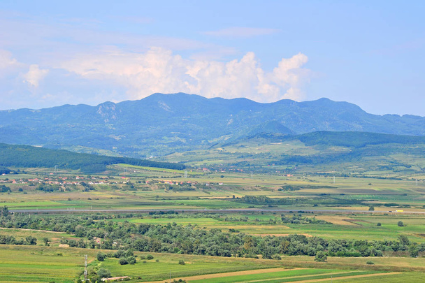 Góry w regionie Transylwania, Rumunia - Zdjęcie, obraz