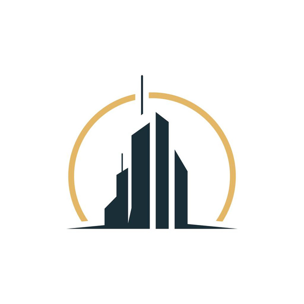 Real Estate - Building Logo Template - Vector, Image