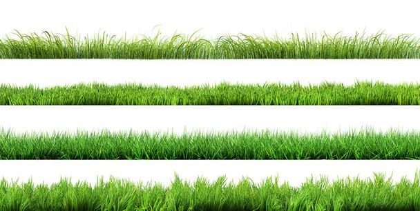 un ensemble isolé d'herbe
 - Photo, image
