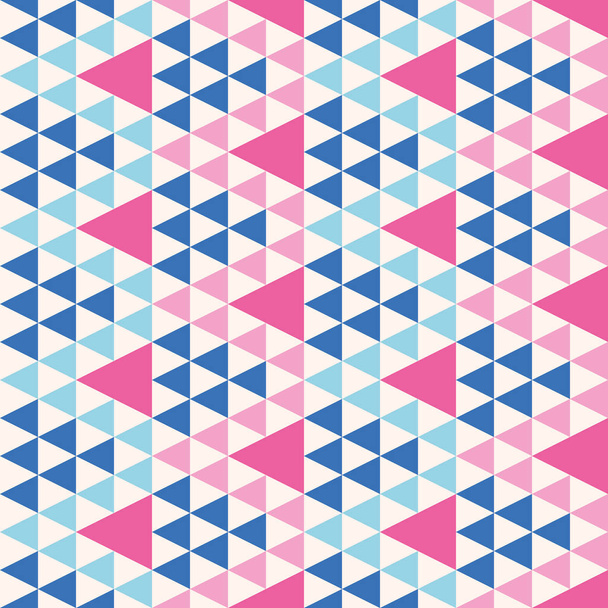 Abstract geometric modern triangles seamless pattern. - Vetor, Imagem