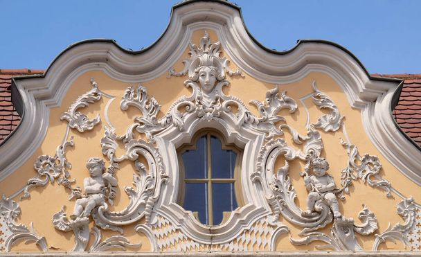 Falcon House, Würzburg, Almanya bina en iyi rokoko tarzı - Fotoğraf, Görsel