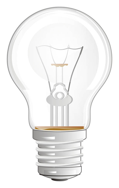 een lamp op een witte achtergrond - Foto, afbeelding