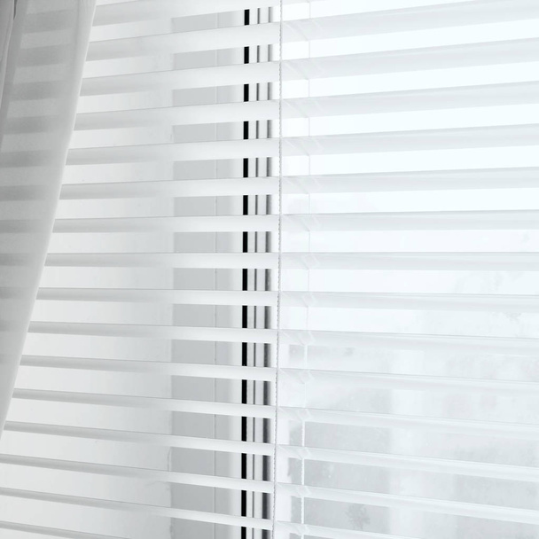 Jalousie. Background. Window. Stripes - Фото, изображение