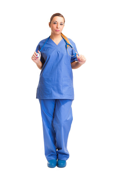 Retrato de enfermera
 - Foto, imagen