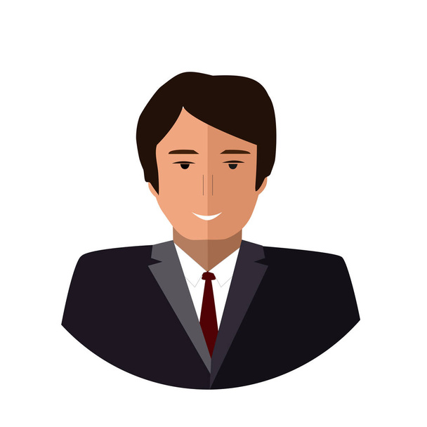 Boss Vector Icon. Flat colorful illustration. Office worker icon - Vettoriali, immagini