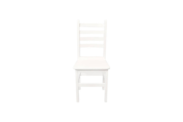 Wood chair. Object isolated of white background - Zdjęcie, obraz