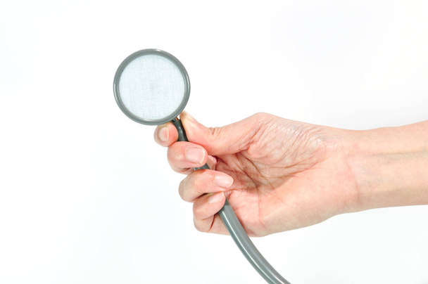 stethoscopes in doctor hand - Photo, Image