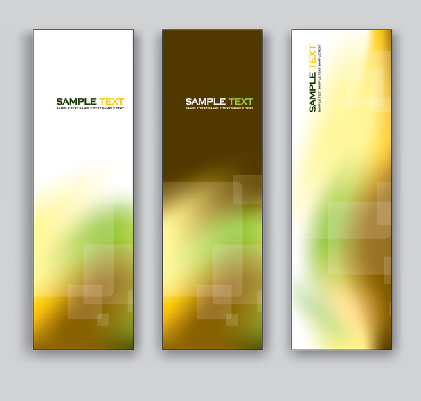Vector Banners Abstract Backgrounds - Vettoriali, immagini