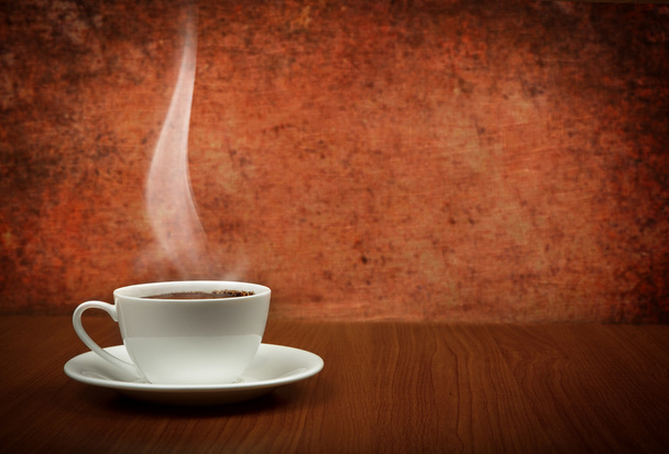 cup of coffee with copy space - Φωτογραφία, εικόνα