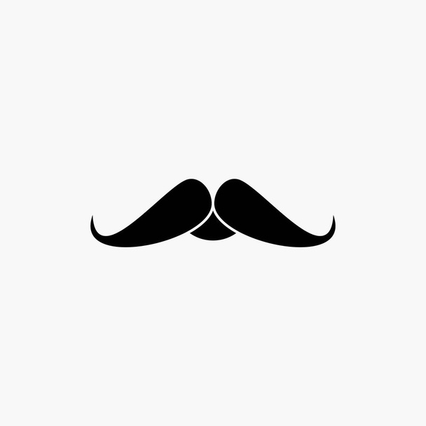 moustache, Hipster, movember, male, men Glyph Icon. Vector isolated illustration - Vector, Image