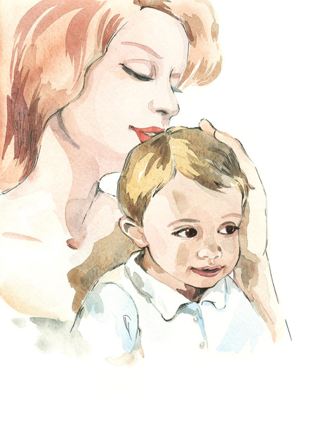 Madre con niño - Foto, Imagen