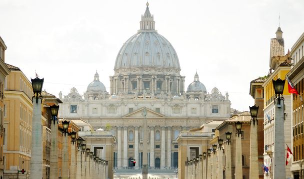Szent Péter tér Rómában - Fotó, kép