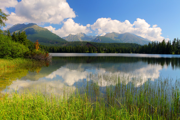 Beautiful Lake in High Tatras - Φωτογραφία, εικόνα