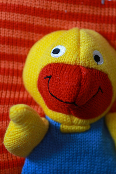 juguete de pato de peluche
 - Foto, Imagen