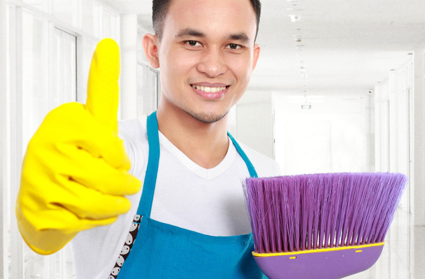 cleaning service in the office - Photo, image