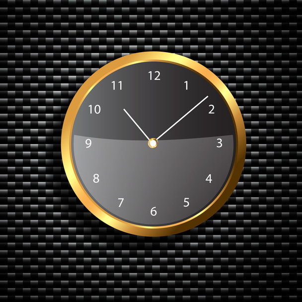 Сучасний годинник на текстурованій стіні
 - Фото, зображення