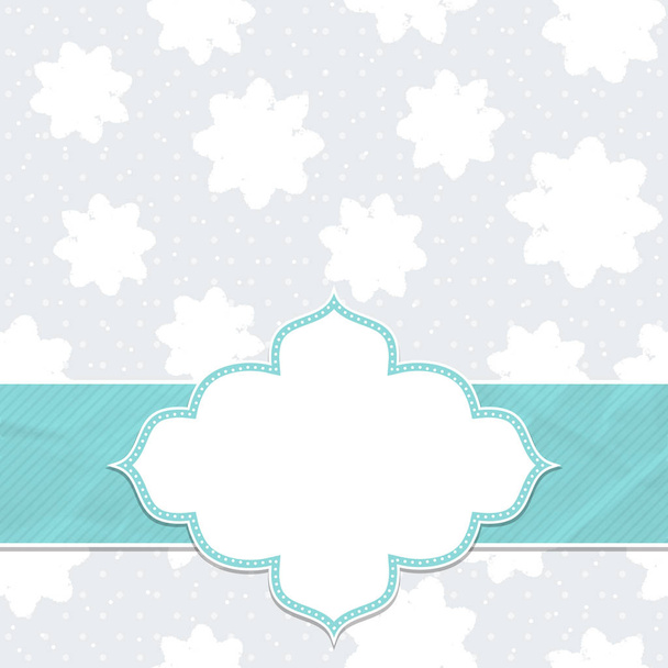 This is a Christmas and New Year frame - Vector, imagen