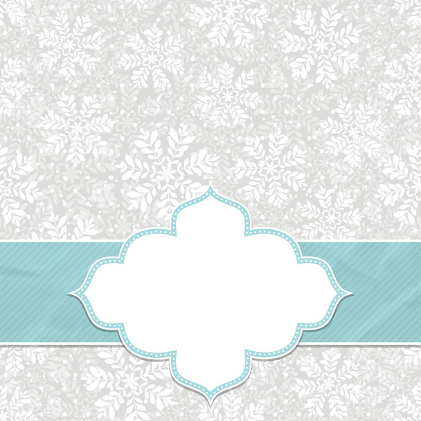 This is a Christmas and New Year frame - Vector, Imagen