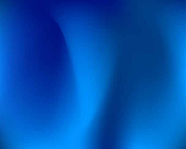 Magic Ultramarine Wavy Banner - Vector, Image