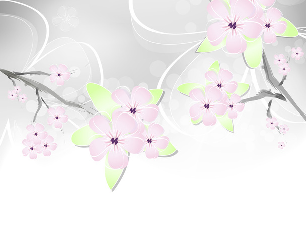 Spring flower design - Vektor, kép