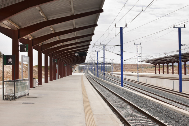 železniční stanice - Fotografie, Obrázek