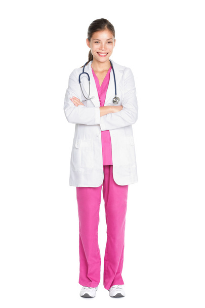 Young asian medical professional woman - Фото, изображение