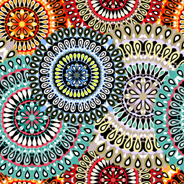 Seamless pattern. Vintage decorative elements illustration - Fotó, kép