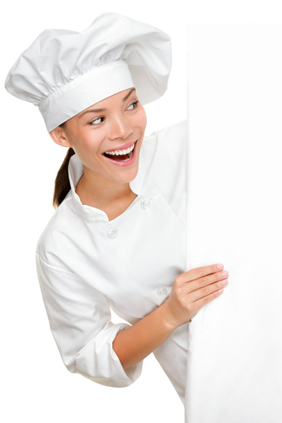 Baker, chef or cook sign - Valokuva, kuva