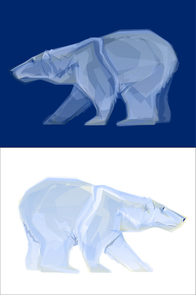 білий ведмідь
 - Вектор, зображення