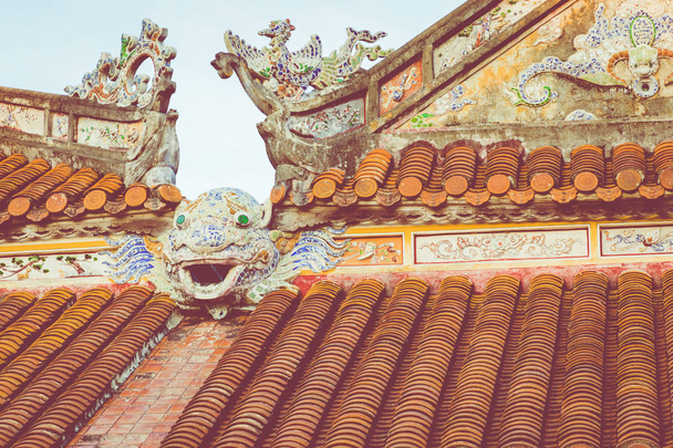 Palácio Real Imperial da dinastia Nguyen em Hue, Vietnã. Património Mundial da Unesco
. - Foto, Imagem