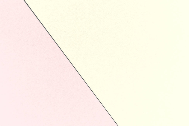 Abstraktní geometrické pozadí Pastel Cornsilk – a Misty Rose barvami, akvarel papír textury - Fotografie, Obrázek