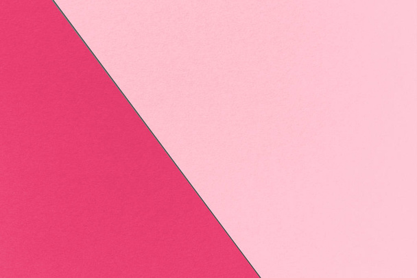 Abstraktní geometrické pozadí Cherry Red Cherry Blossom Pink a fuchsiovou barvou, akvarel papír textury - Fotografie, Obrázek