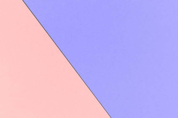 Abstraktní geometrické pozadí Rainbow Pastel s maximální modrá fialová a meloun barvami, akvarel papír textury - Fotografie, Obrázek
