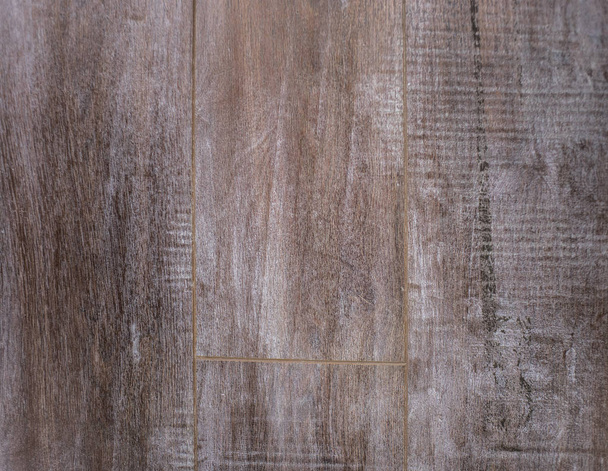 Laminate flooring wooden texture with deep facture - Foto, Imagem