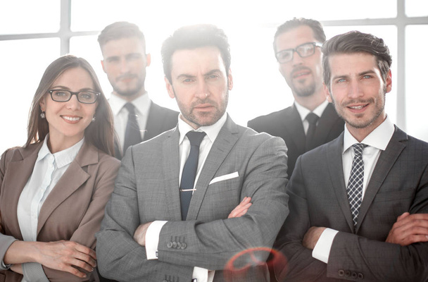 Mixed group of business men and women - Foto, imagen